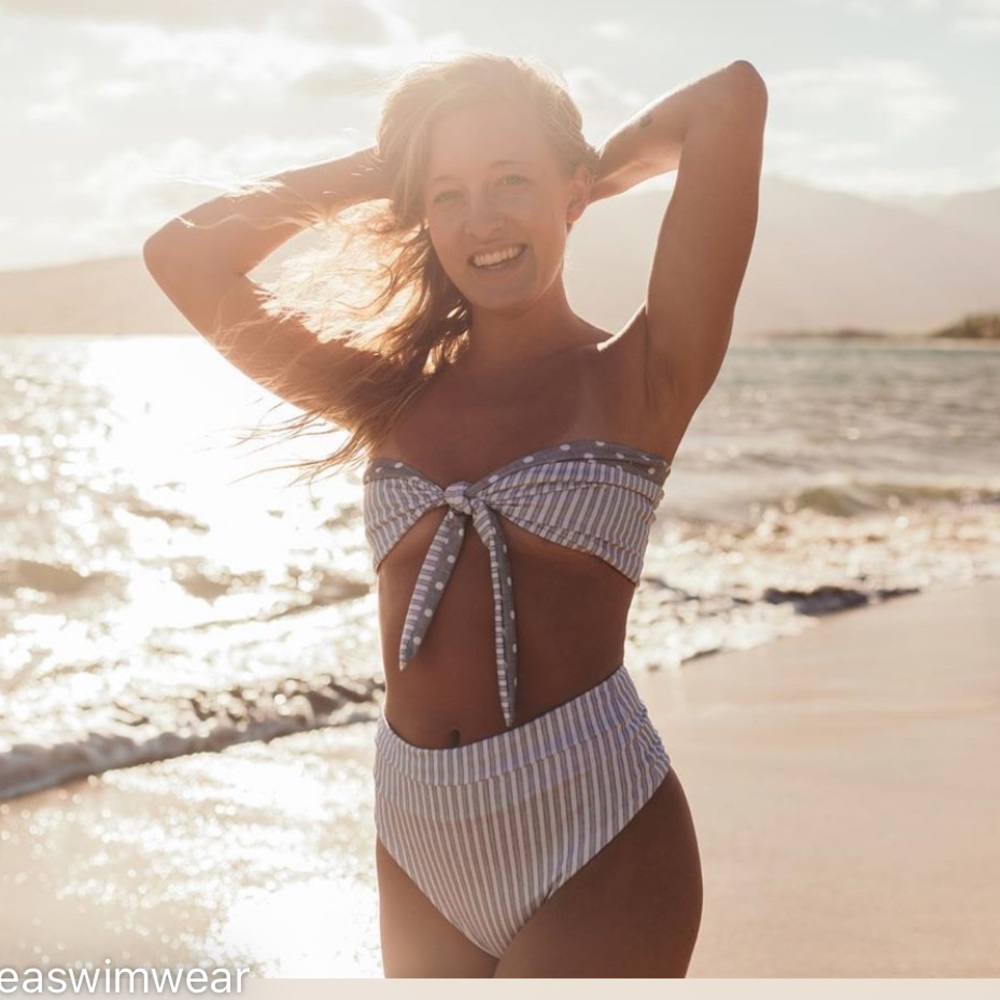LSea French Stripes Bikini Set 💙